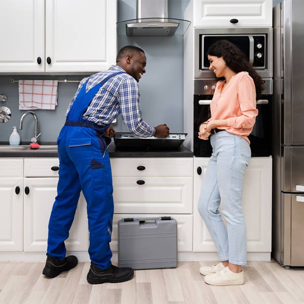 can you provide an estimate for cooktop repair before beginning any work in Buchtel OH